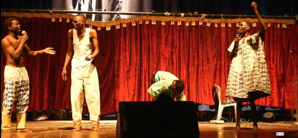 King Adébárá and the Olóyè’s crying for mercy